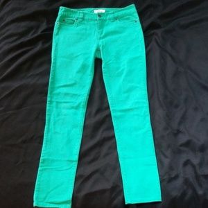 Vineyard Vines Green Skinny Jeans